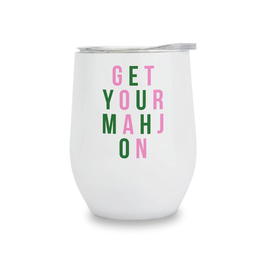Get your Mahj on tumbler