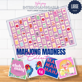 Taylor Gray 11x17 Mahjong Madness Insert Set of 10