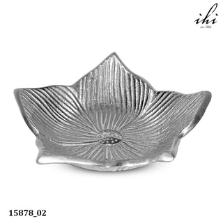 Silver Flower Dice Dish