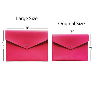 Mahjong Card Clutch: Hunter Green - Large Size