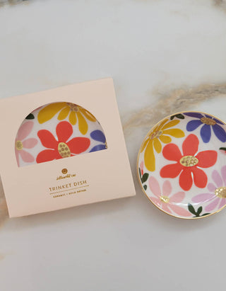 Primary Blooms Dice Dish