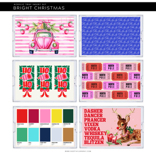 11x17 BRIGHT CHRISTMAS insert set of 10