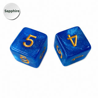 Sparkle Dice - Mahjong Specialty Dice - Gift Ready : Starry Night