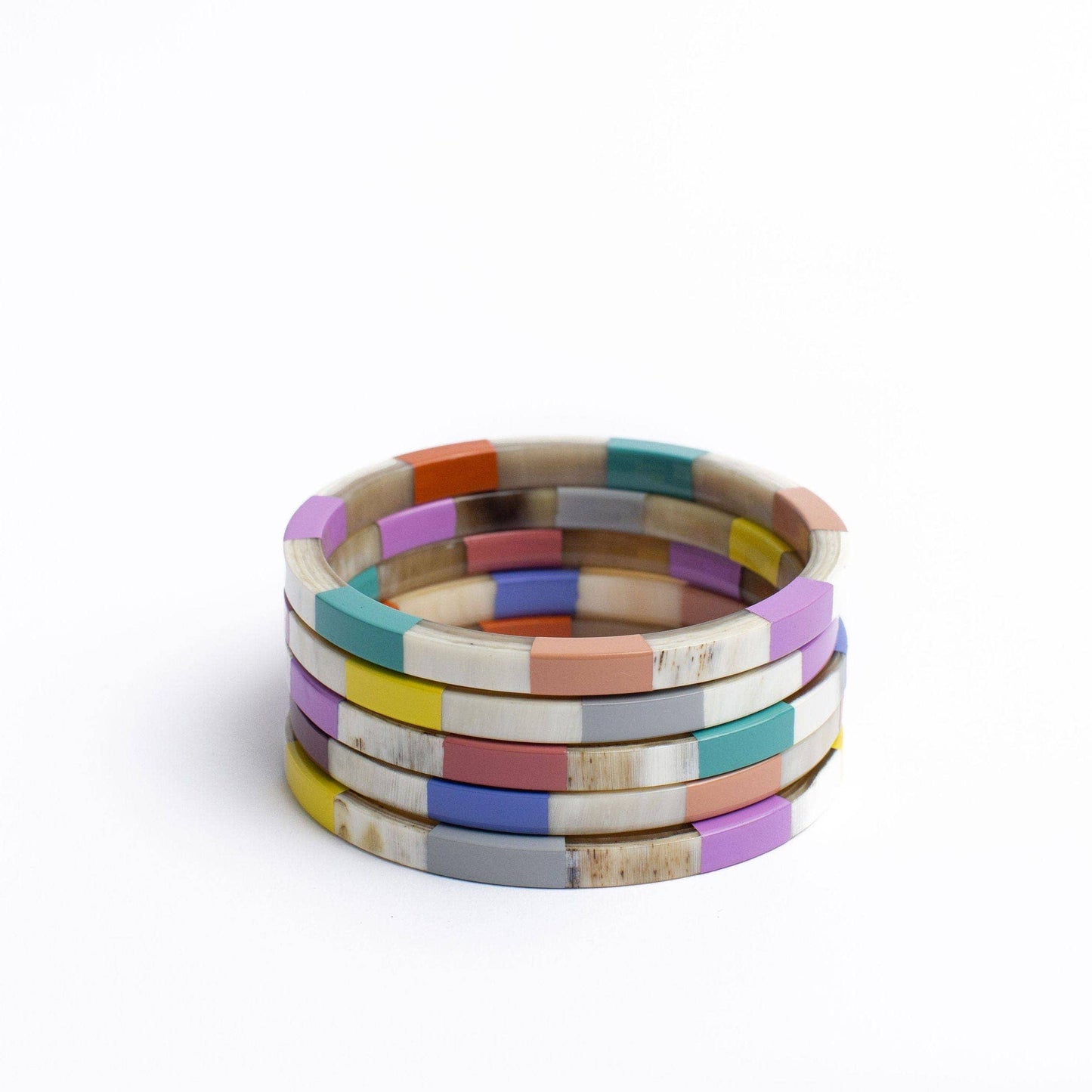 Evelyn Tile Bangle Set