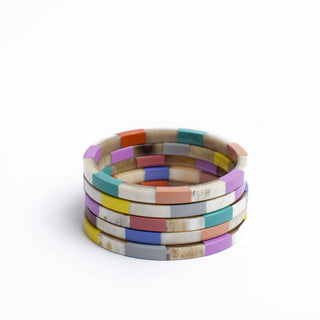 Evelyn Tile Bangle Set