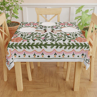 Walk in the Park Square Tablecloth: 55"x55"