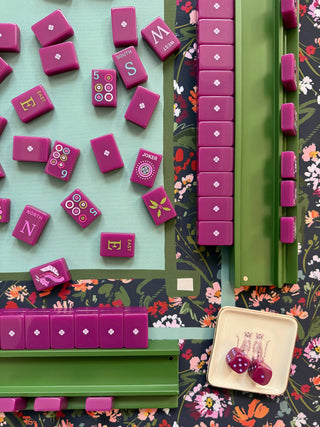 Britt Mills Ruby Neoprene Mahjong Mat