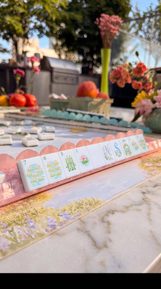 Bloomjong Morning in Giverny Mahjong Tile Set