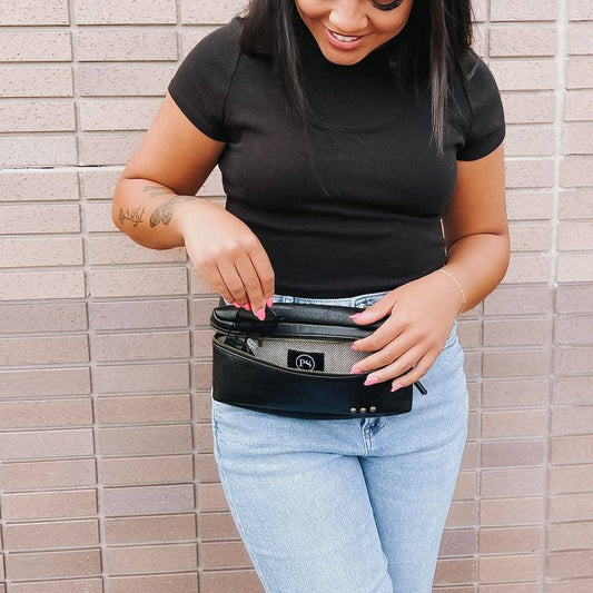 Whitley Waist Crossbody Bag : Black