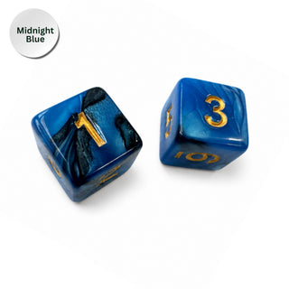 Pearl Dice Mahjong Specialty Dice Gift Ready: Silver