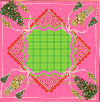 Merry Then + Now Mahjong Mat