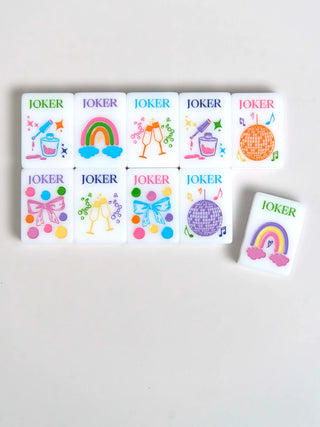 The Girly Line Mahjong Tiles