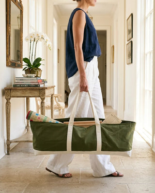 The Parlor Carryall: Seaside Blue