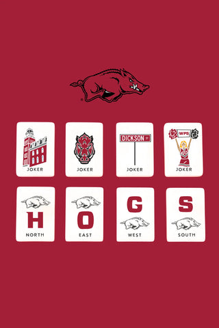 University of Arkansas® Mahjong Tiles