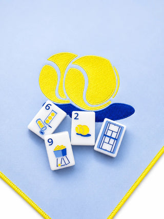 Ball's in Your Court! Classic Mahjong Mat
