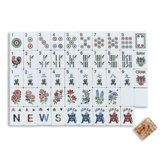 Mahjong Row Cypress Tile Set