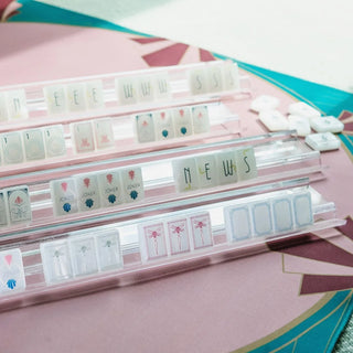 Deco Circle Double-Sided Mahjong Mat