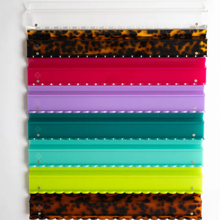 Woodlands Mahjong Society Scalloped Acrylic Racks
