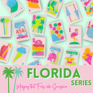 THE FLORIDA SERIES Mahjong Tiles | Mahjong that Feels Like Sunshine