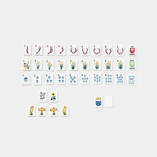 Mini Mahjer Complete Game: Woodlands Edition
