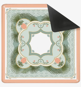 PINEAPPLE PALM MAHJONG MAT | Lotus in the Palms Collection
