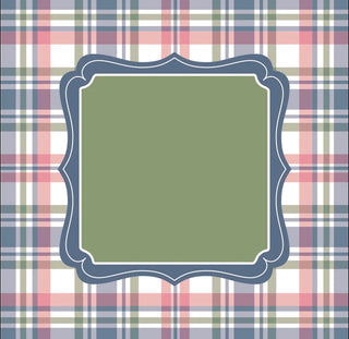 Preppy in Pink Mahjong Mat