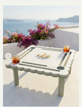 The Parlor Companion Floating Table- Hunt Club (pink)