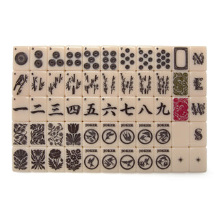 Haus No. 88 Mahjong Tile Set - Stone & Ink