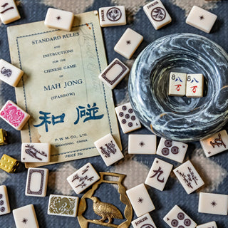 Haus No. 88 Mahjong Tile Set - Stone & Ink