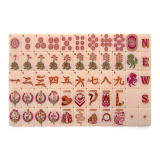 Jeu De Mahjong Chinois Professionnel Mahjong Mini, 4 Mah Jong Tile Jeu De Mahjong Chinois Professionnel Mahjong Mini, 4 Mah Jong Tile
