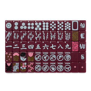 Haus No. 88 Oxblood Mahjong Tile Set | PRE-ORDER