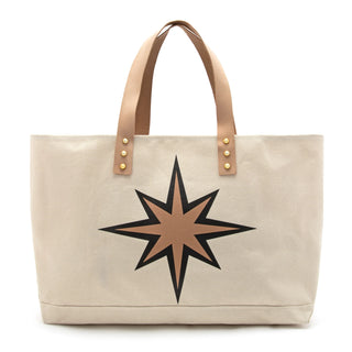 Canvas Mahjong Carryall Tote