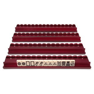 Mulberry Scalloped Mahjong Rack Set