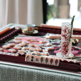 Petal & Loom Peony Mahjong Tile Set | PRE-ORDER