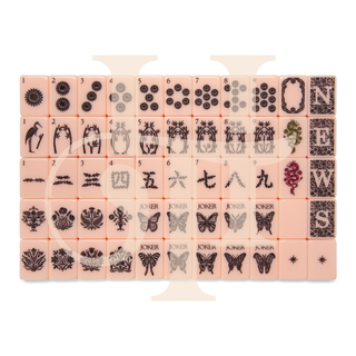 Petal & Loom Peony Mahjong Tile Set | PRE-ORDER