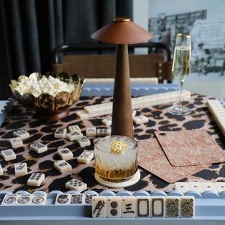 Haus of Tiles Sable Noir Mahjong Mat