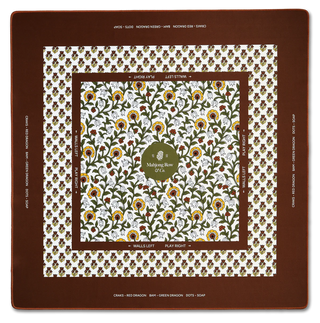 Autumn Saffron Mahjong Mat