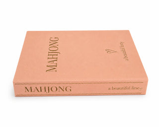 Mahjong Coffee Table Book Tile Storage (Beige)
