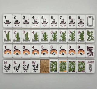 Western Luxe Mahjong Set