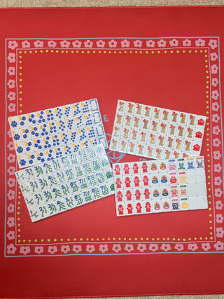The Dog Line Mahjong Tiles