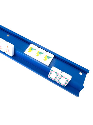 PLM Cobalt Blue Wooden Mahjong Racks