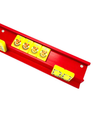 PLM Red Wooden Mahjong Racks