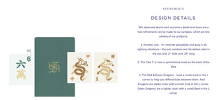 Tala Mahj Tradewind Mahjong Tiles - Mint & Sea