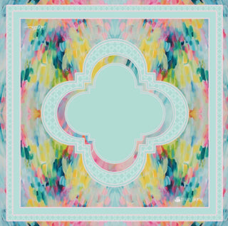 Mardijong Peacock Blue Mat - Abigail Reller Collab