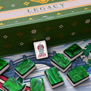 Emerald Legacy Mahjong Tiles Emerald