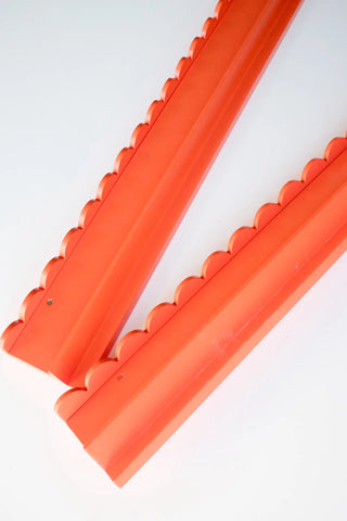 20" Scalloped Wooden Racks