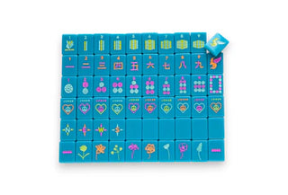 PLM Mile High Mahj Travel Tiles: Totally Teal