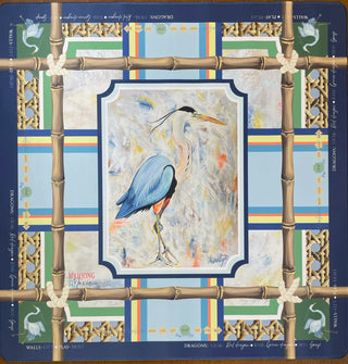 Mahjong Moxie Heron Landing Mat
