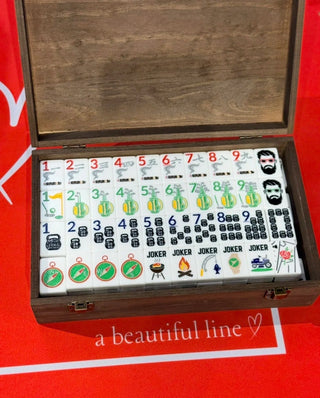 The Manly Line Mahjong Tiles