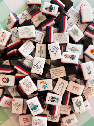 The Lasso Lineup Mahjong Tiles (Preorder)